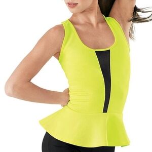 Balera▪️Neon Yellow Racerback Top